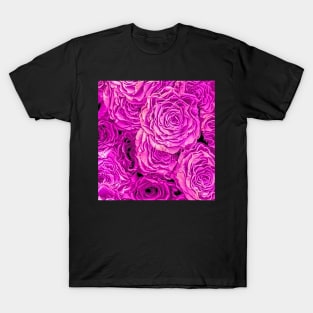 Bright Pink Roses T-Shirt